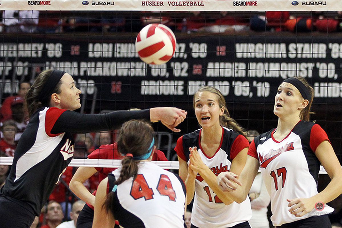The Lady Huskers swept UMES in their first round match of the NCAA tourney.