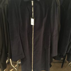 Velvet overcoat, $472.50 (from $1,890)