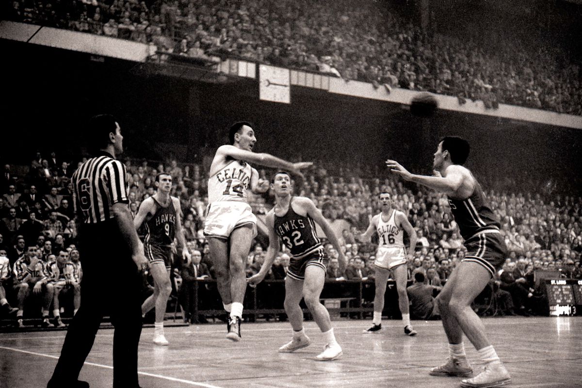 Boston Celtics Bob Cousy, 1957 NBA Finals