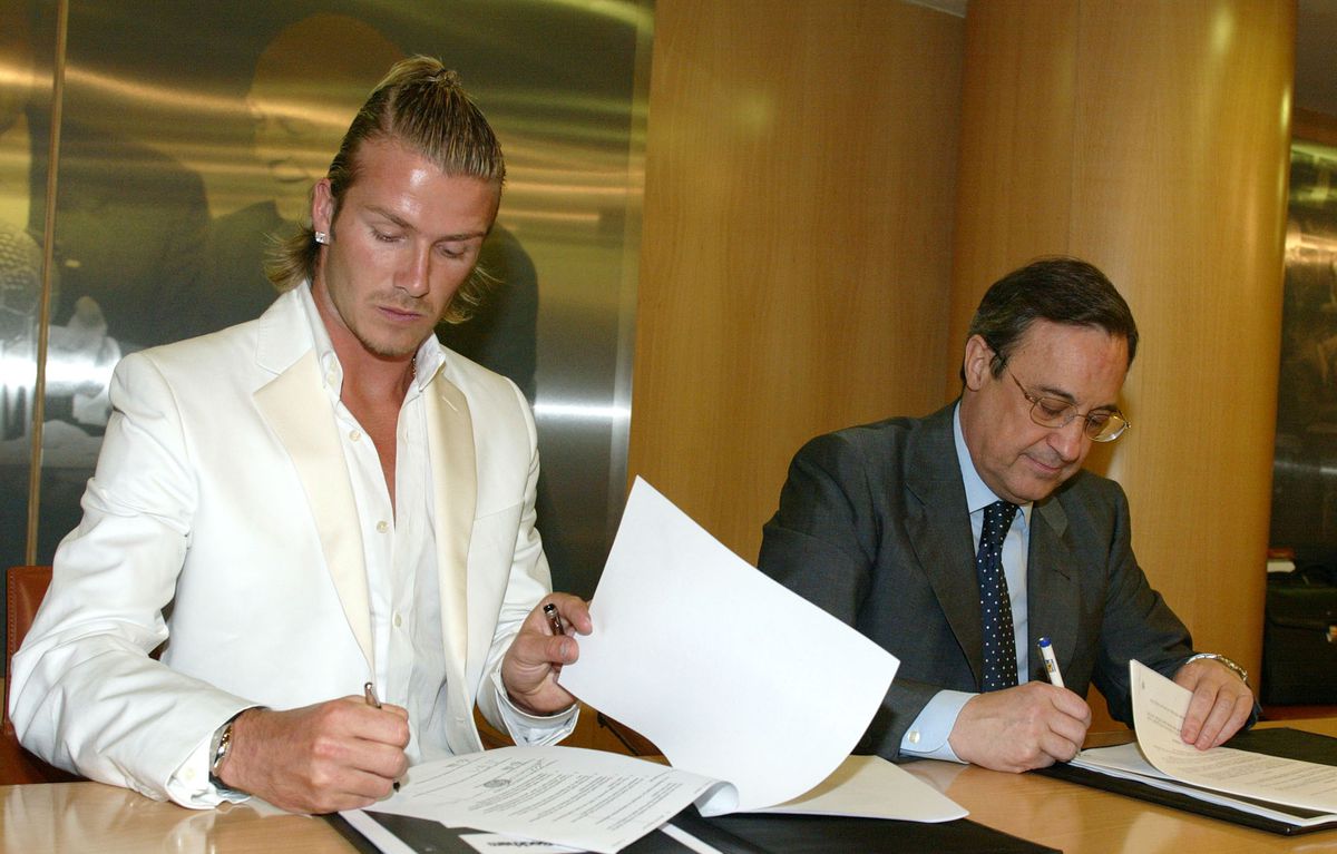 David Beckham Gets Examined