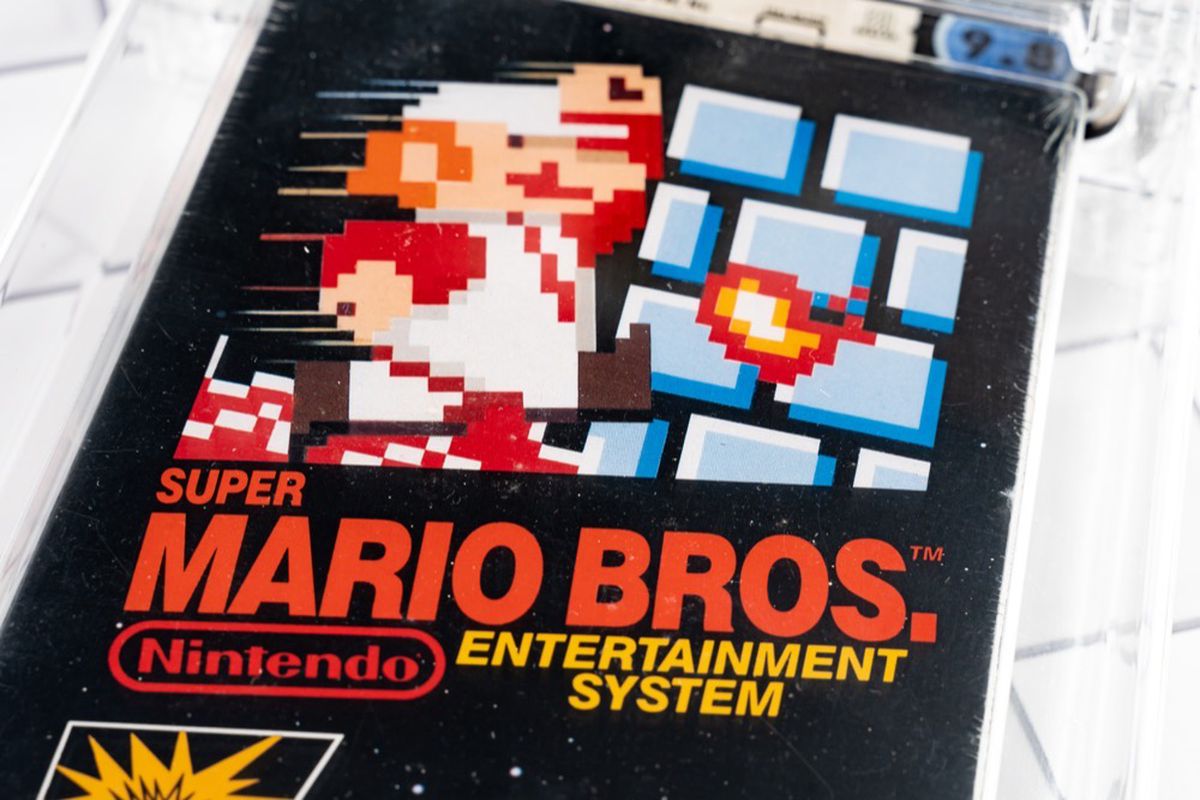 opvoeder En Marxistisch Unopened copy of Super Mario Bros. sells for a record $2 million - The Verge
