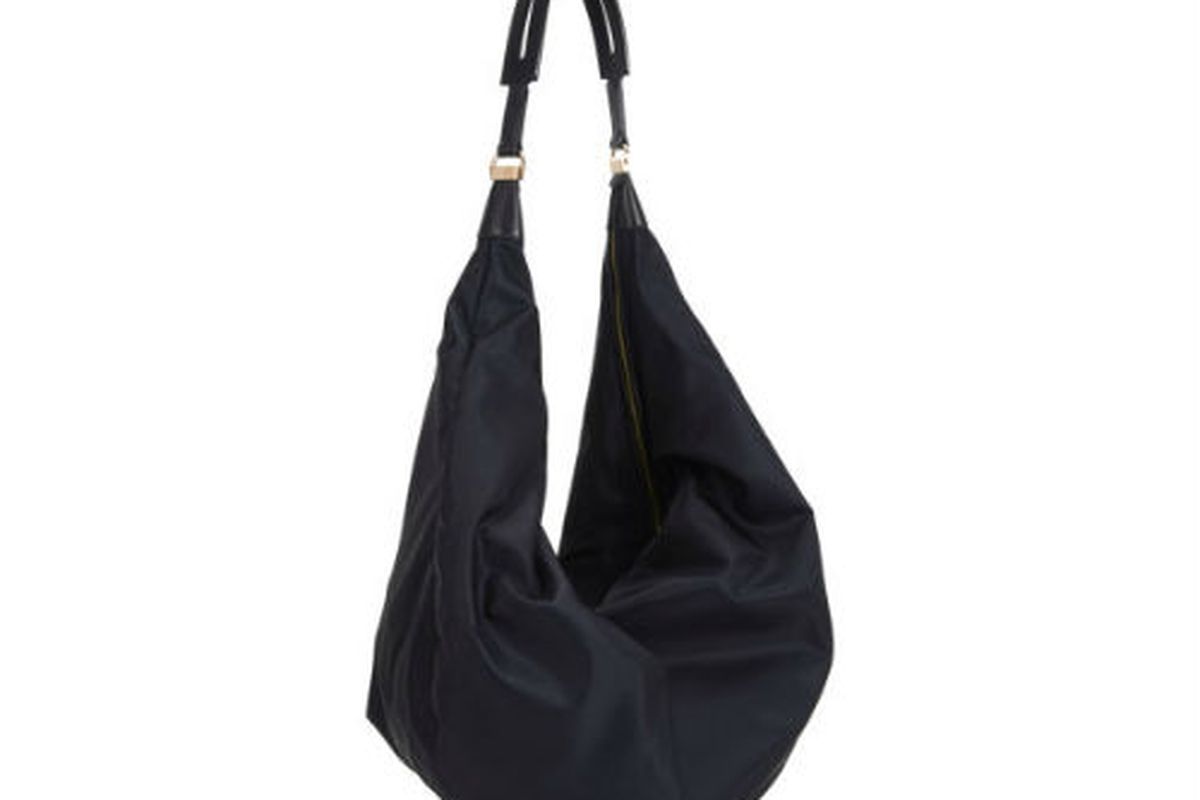 The Row nylon sling bag.