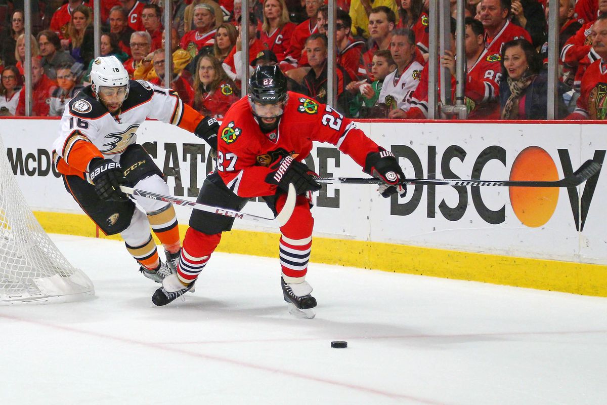 NHL: Stanley Cup Playoffs-Anaheim Ducks at Chicago Blackhawks