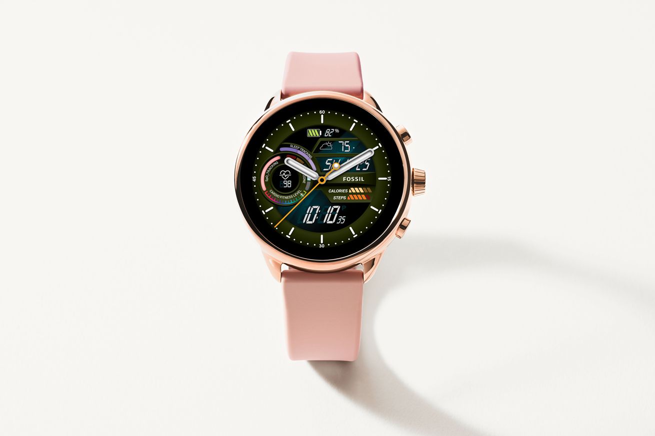 Fossil Gen 6 Wellness Edition in rose gold