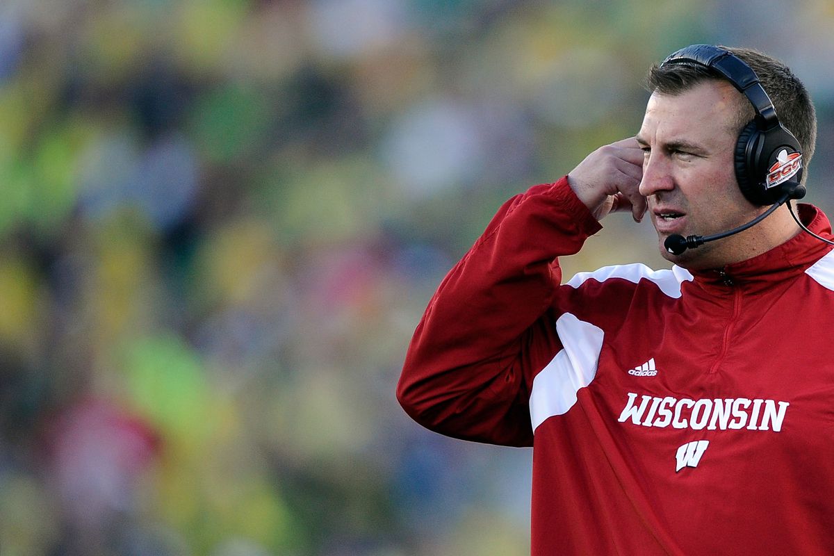 Hard to imagine Bielema will face a faster offense than Oregon's 2011 Rose Bowl squad.