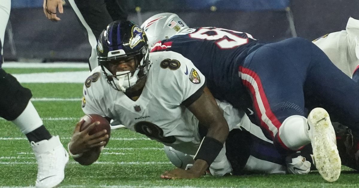 Patriots know defending the Ravens starts and ends with Lamar Jackson