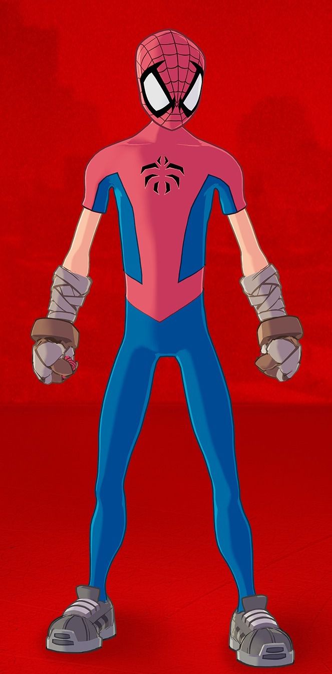 spider-clan spider-man suit marvel mangaverse design from spider-man ps4