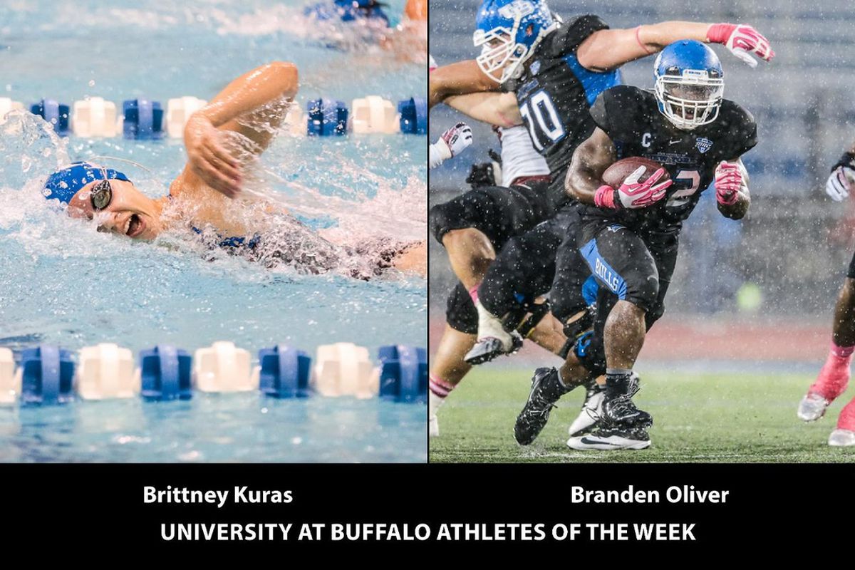 Brittney Kuras is an outstanding under-the-radar athlete for Buffalo. Branden Oliver is a little bit more well-known.