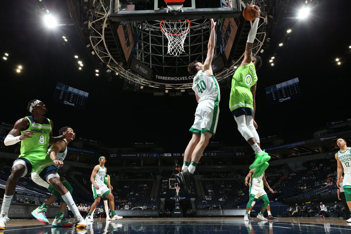 Boston Celtics v Minnesota Timberwolves