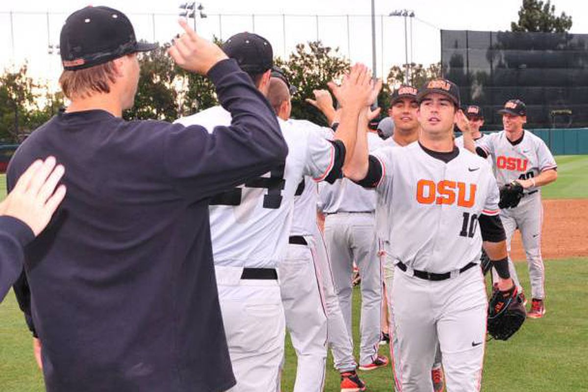 Oregon St. Celebrated a win at USC yesterday; can they get the series win today?