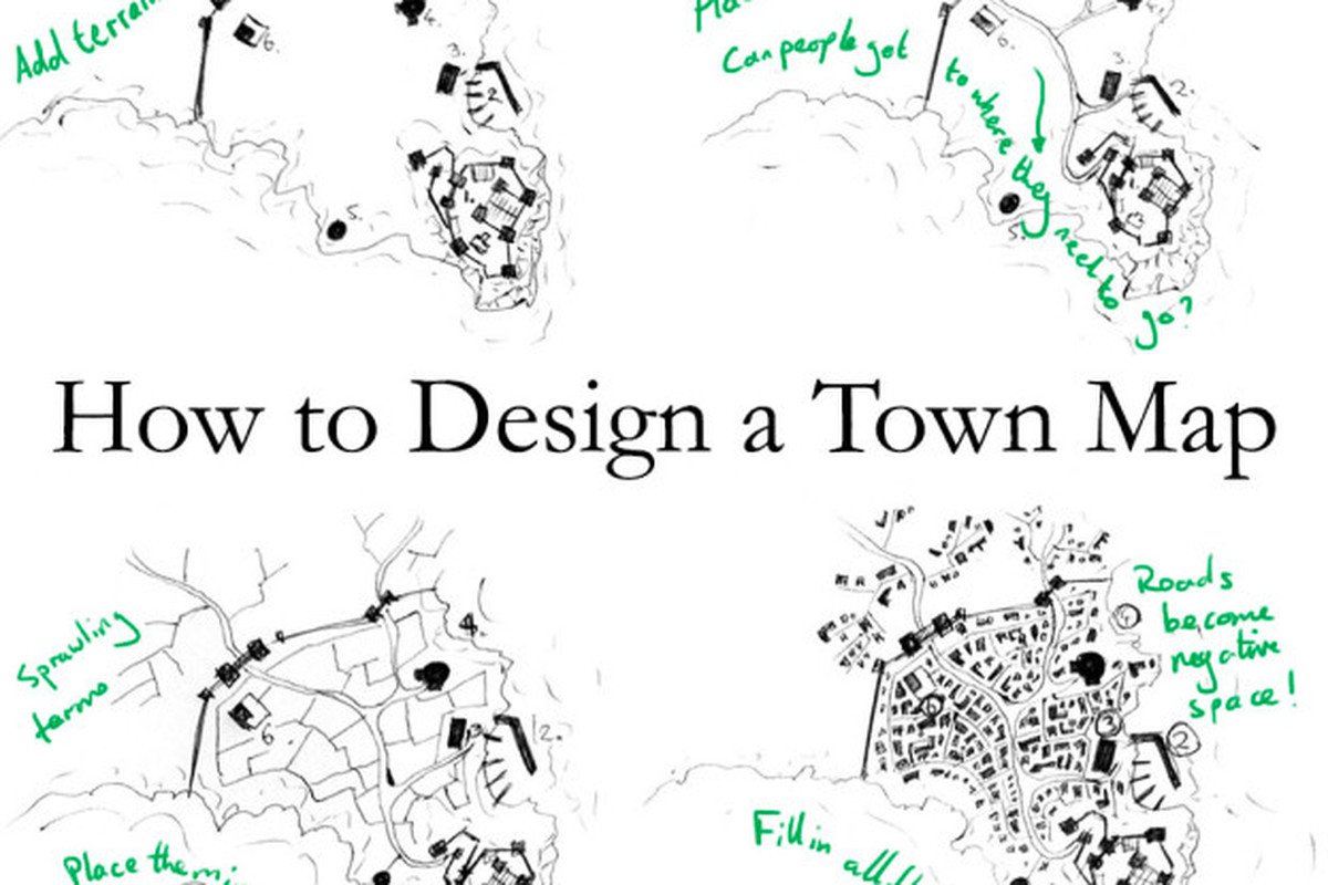 The no-bullshit guide to better town maps for your D&D campaign or