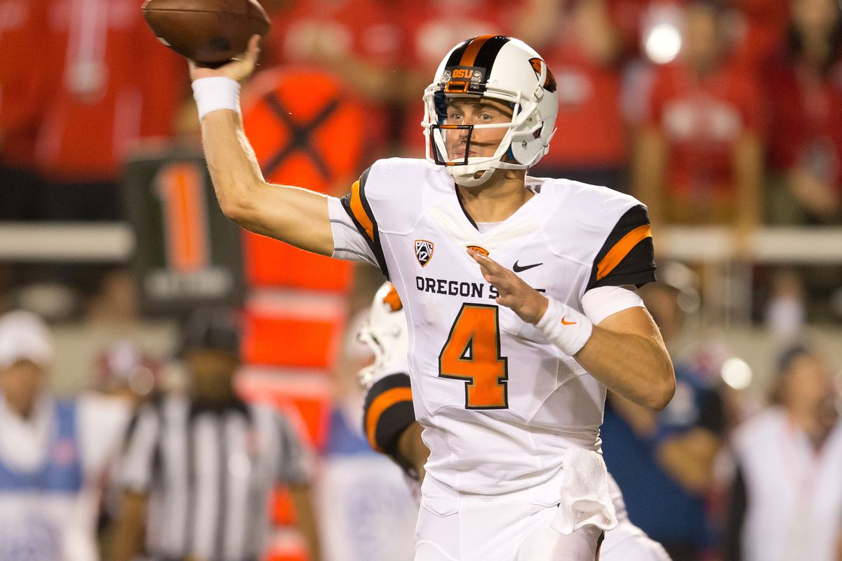 Oregon St.'s Sean Mannion will be firing away again today, this time at the expense of the San Diego St. defense.