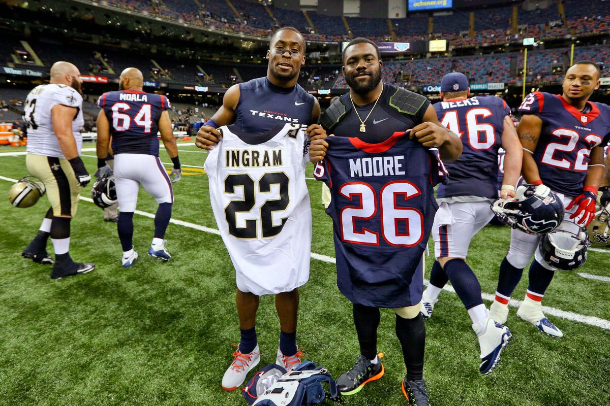 Odds are that Rahim Moore won't even have a jersey to exchange on Sunday.