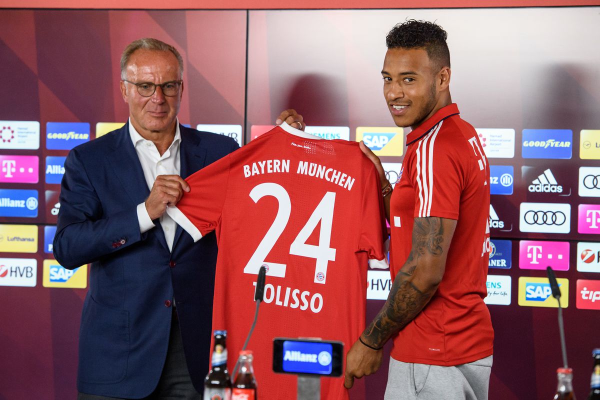 Introduction of Bayern’s new player Tolisso