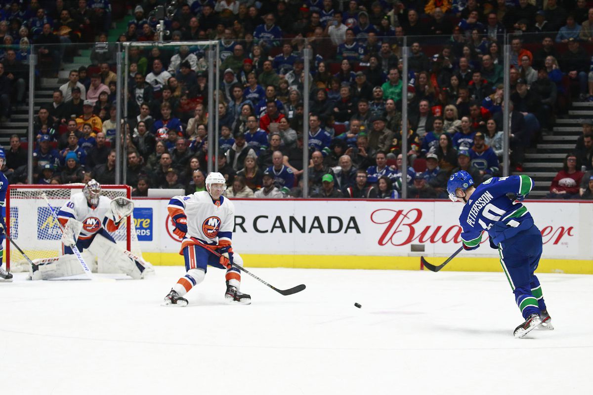 New York Islanders v Vancouver Canucks