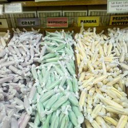 Southern Candymakers also features other specialties like saltwater taffy. (We recommend the rum flavor.)