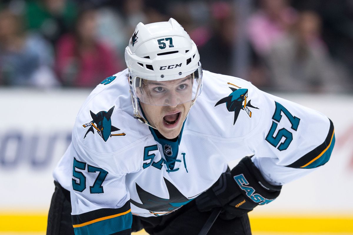 Tommy Wingels should have had the game-winning goal, but didn't.