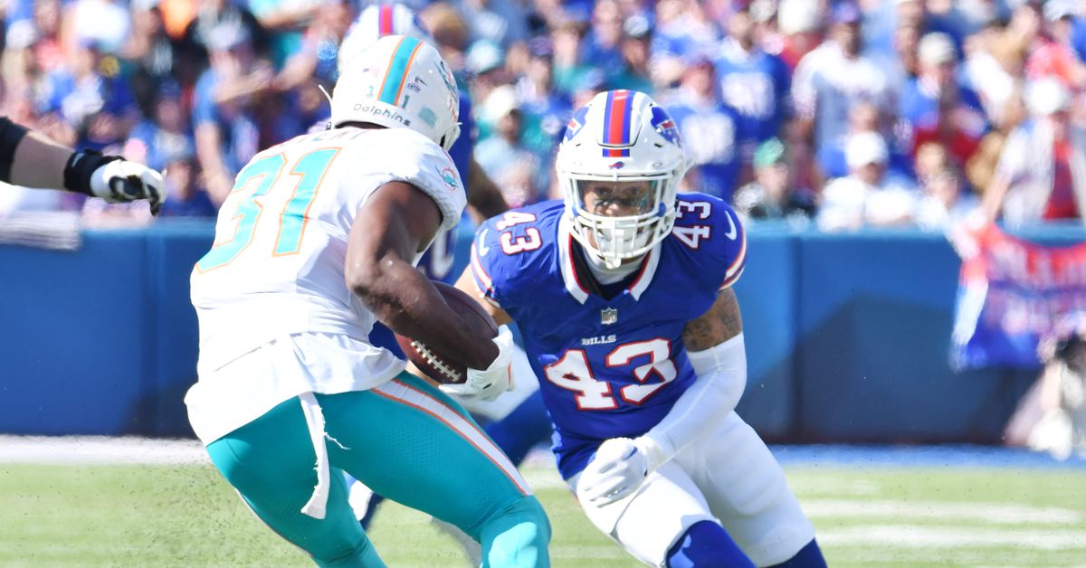 Josh Allen throws 4 TD passes, runs for score, Bills rout division rival  Dolphins 48-20 –