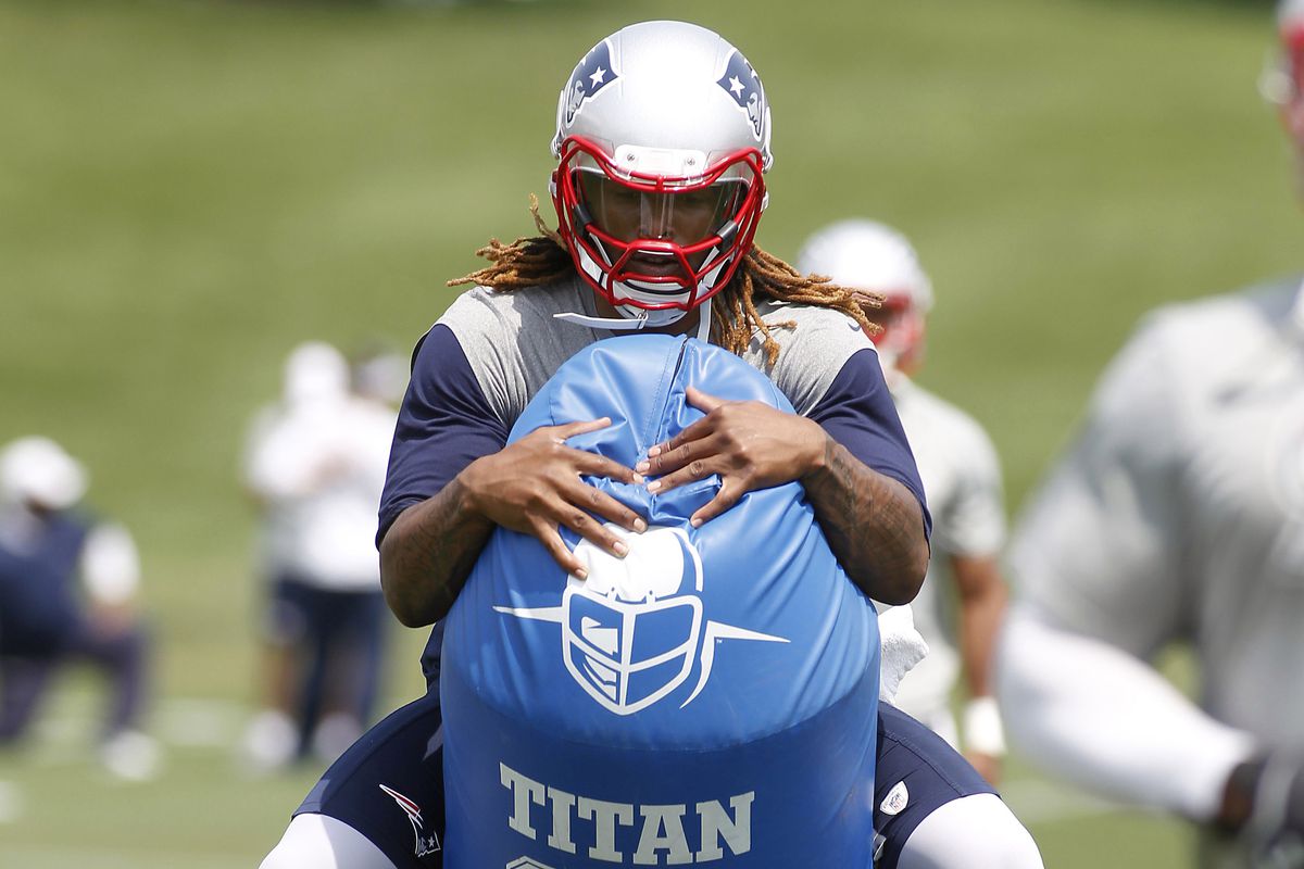 Brandon Bolden is geared up for the competition at RB