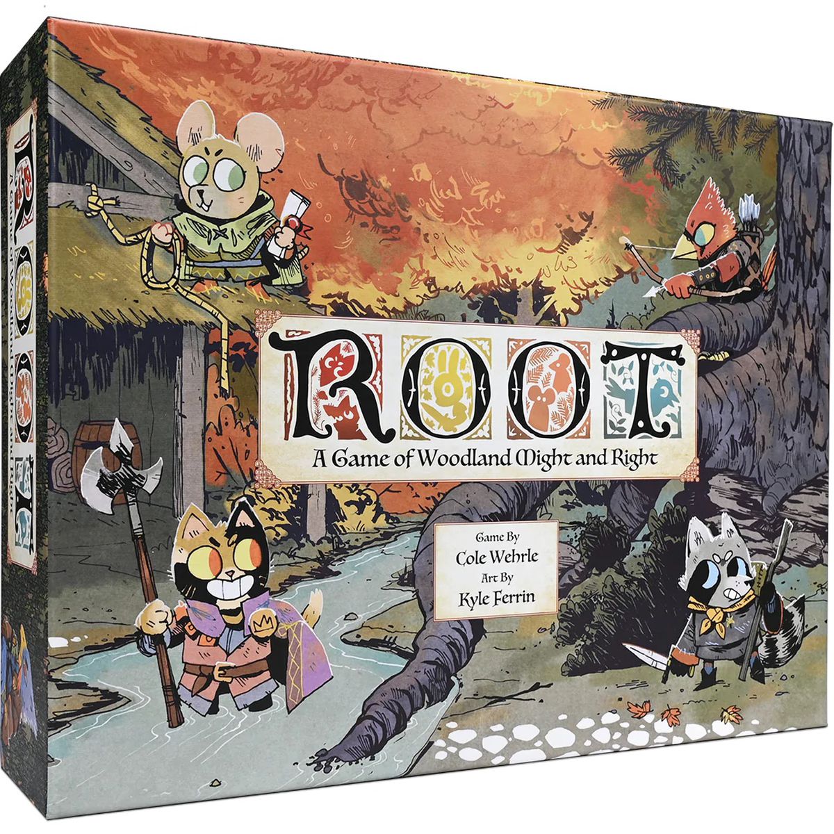 The box art for tabletop game Root