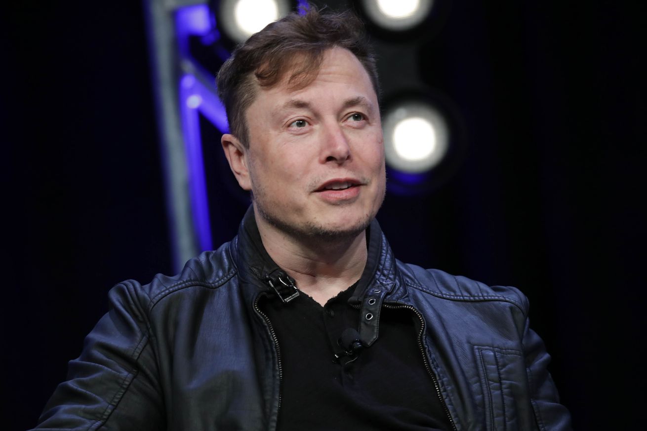Elon Musk attends SATELLITE 2020 conference