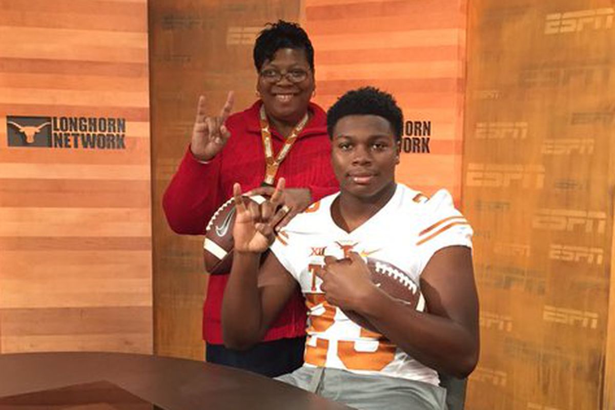 Jeffrey McCulloch on his Texas official visit