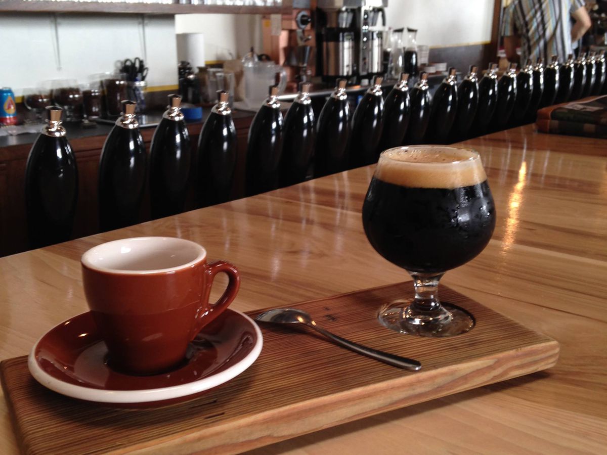 Coffee and beer magic at Wright Bros. Brew & Brew