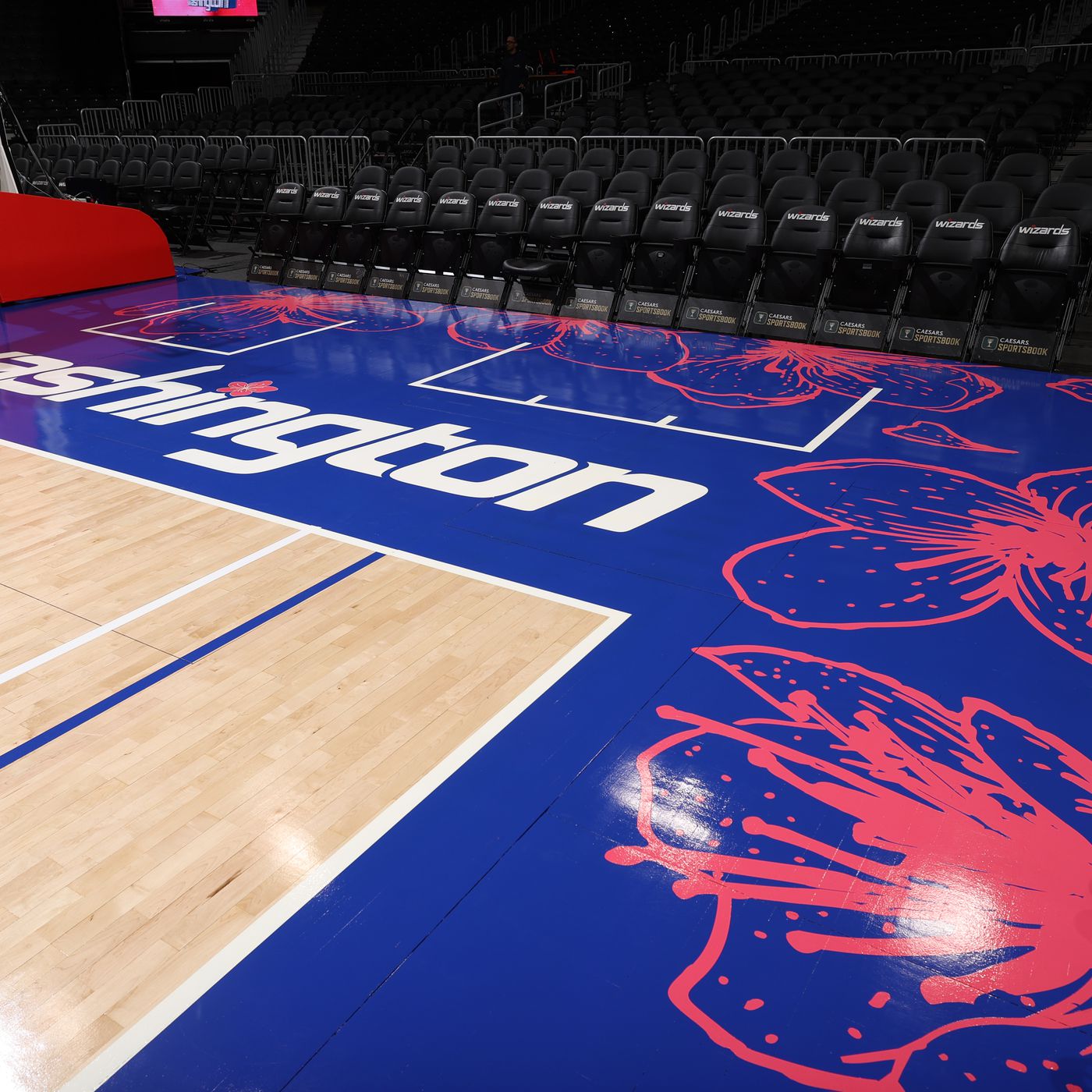 Lowe: Inside the incredible new Washington Wizards alternate court (cherry  blossoms!) - ESPN