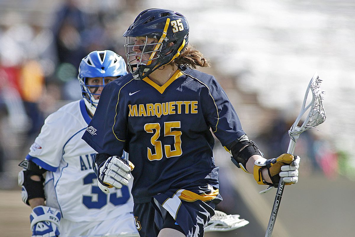 Blaine Fleming played the hero for Marquette, netting the game winner with 1:18 remaining.