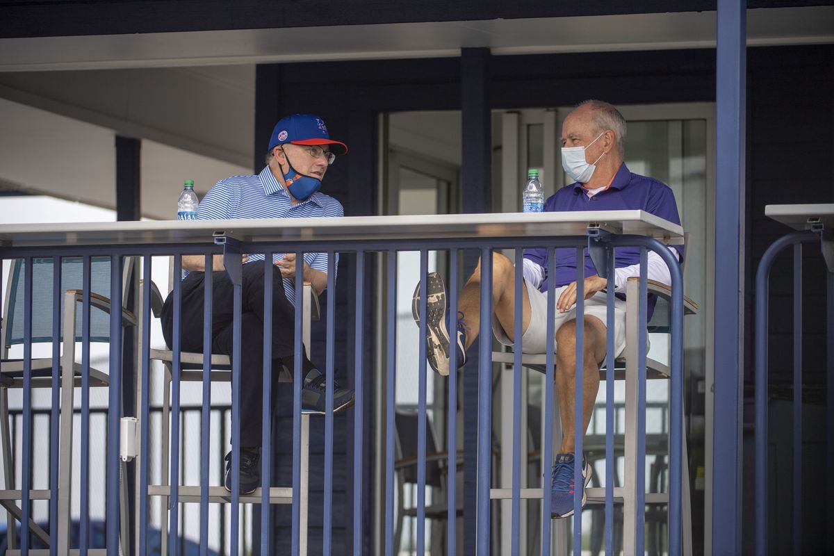 NY Mets owner Steve Cohen and manager Sandy Alderson