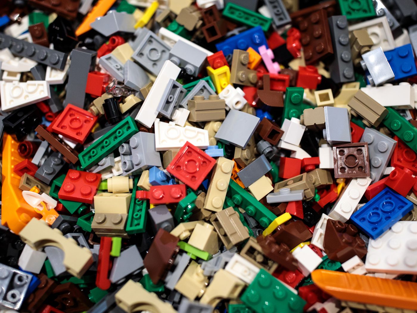 5 Pounds Bulk Vintage Lego Bricks 1970's-2000's Mixed Lot! 