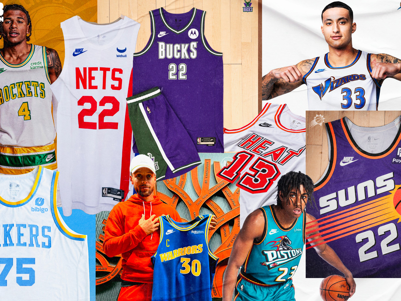 2023 USA America High Quality NBA Basketball Jersey 30 Team
