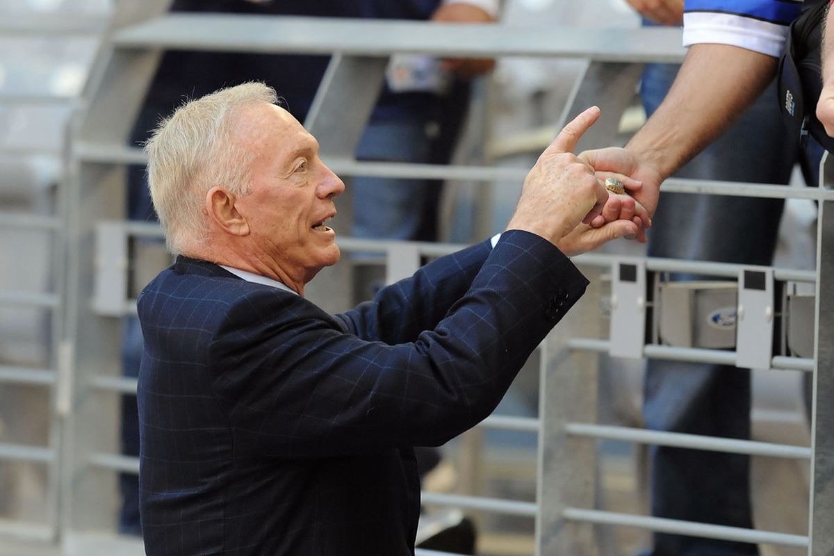 Could Jerry Jones really be contemplating a coaching change? 