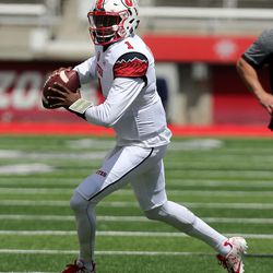 Utah quarterback Tyler Huntley, who won the starting job at quarterback over senior Troy Williams during fall camp, will get his first taste as a starter Thursday night against North Dakota in the opener for both teams.