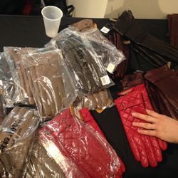 Gloves, $40 to $70