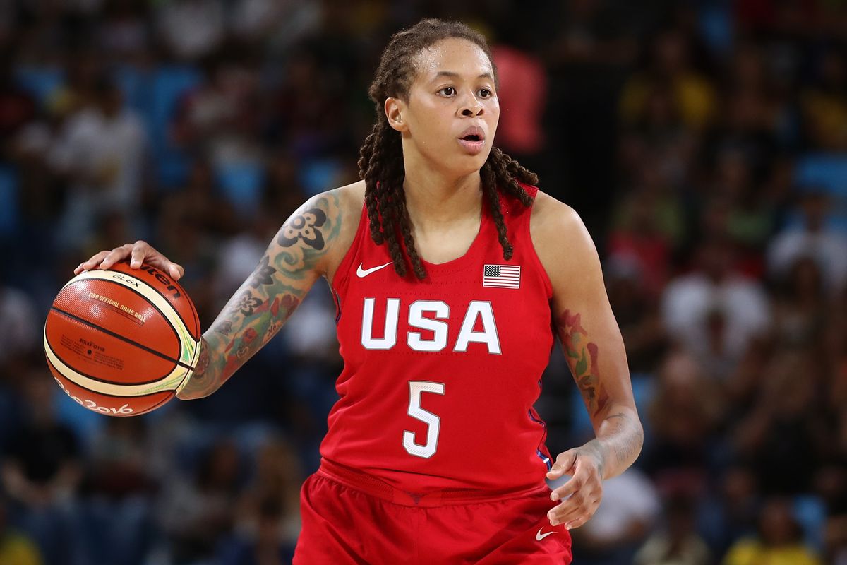 Seimone Augustus has won three Olympic gold medals for Team USA. 