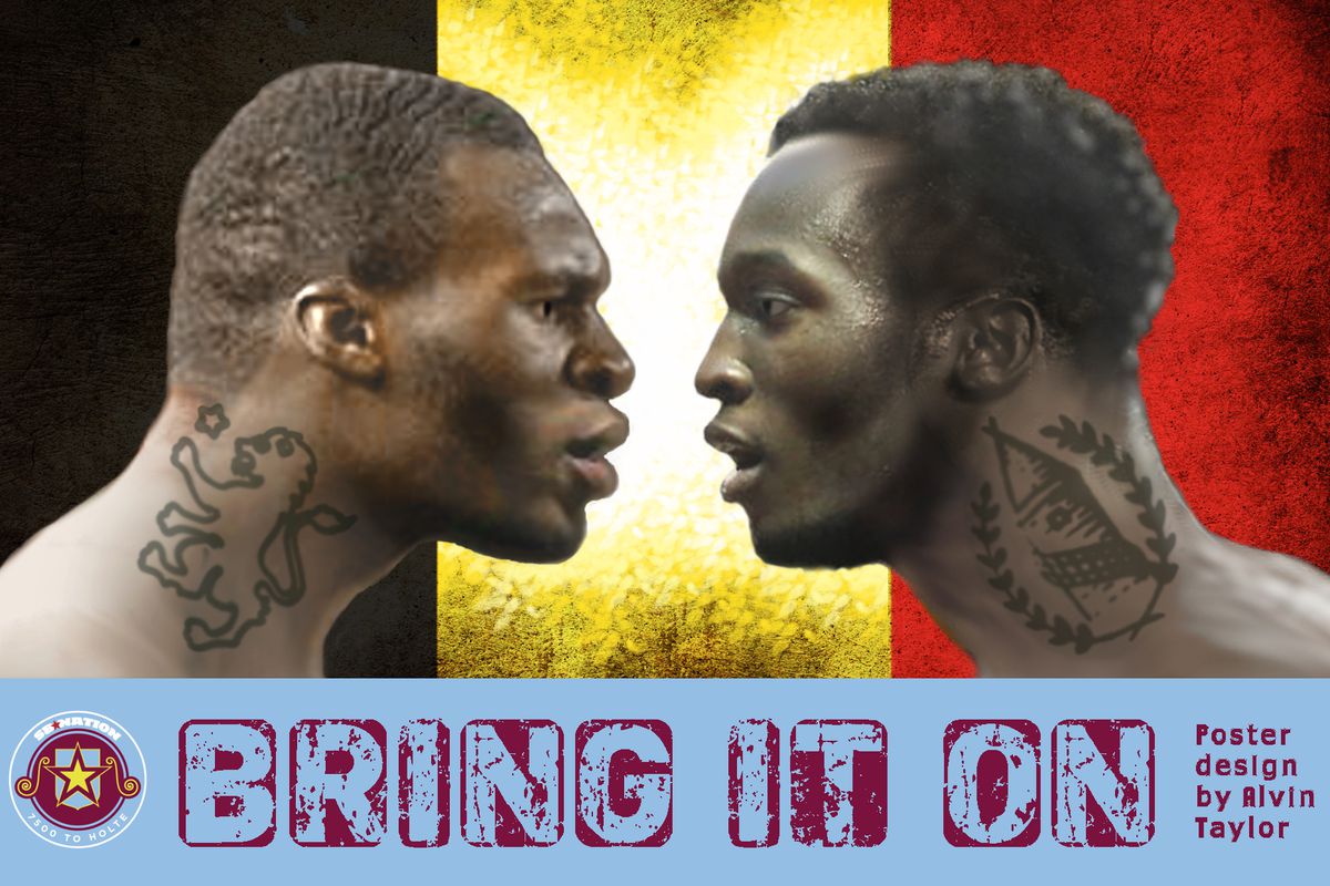 It’s a clash of the Belgians as Christian Benteke and Romelu Lukaku go head-to-head tomorrow at Villa Park.