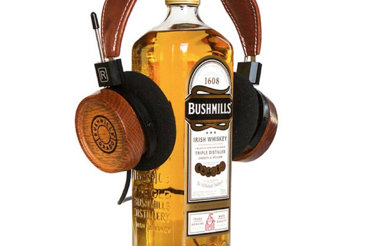 Bushmills x Grado headphones