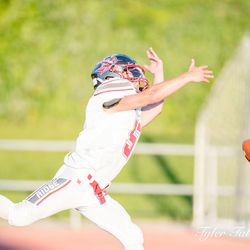 Hunter Harris (5); Northridge; Northridge at Viewmont; Utah High School Football; Bountiful, Utah; August 18, 2017; Photo: Tyler Tate/Tyler Tate Images