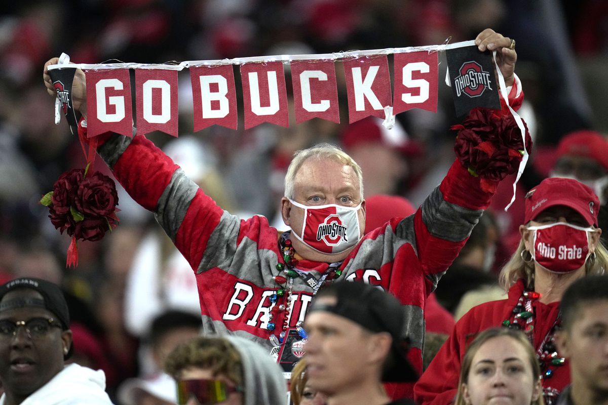 Ohio State Buckeyes defeated the Utah Utes 48-45 during the 108th Rose Bowl game in Pasadena on Saturday, January 1, 2022.