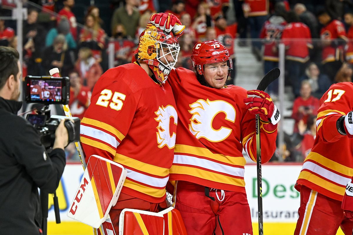 NHL: APR 21 Stars at Flames