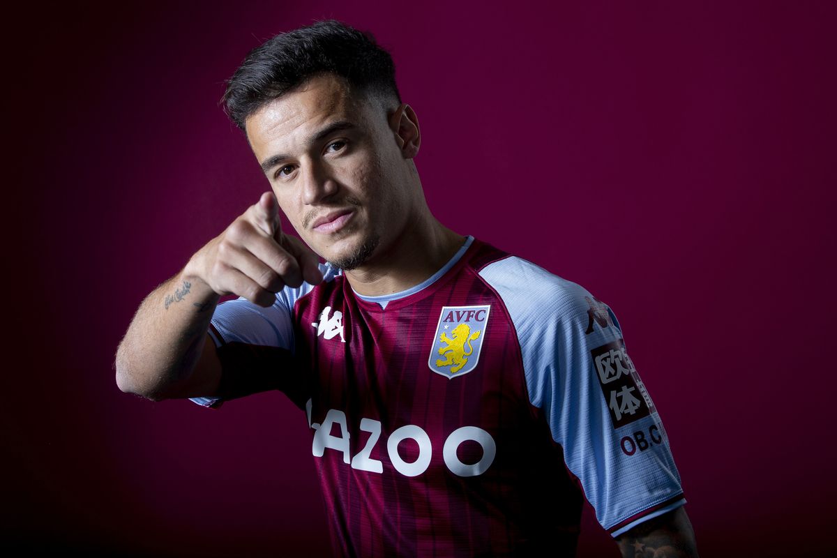 Aston Villa Unveil New Loan Signing Philippe Coutinho