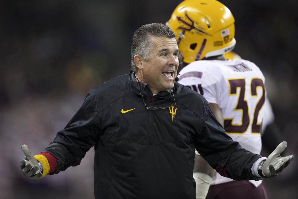 Coach Todd Graham Is Wondering Why His Team Fell In This Week's Rankings