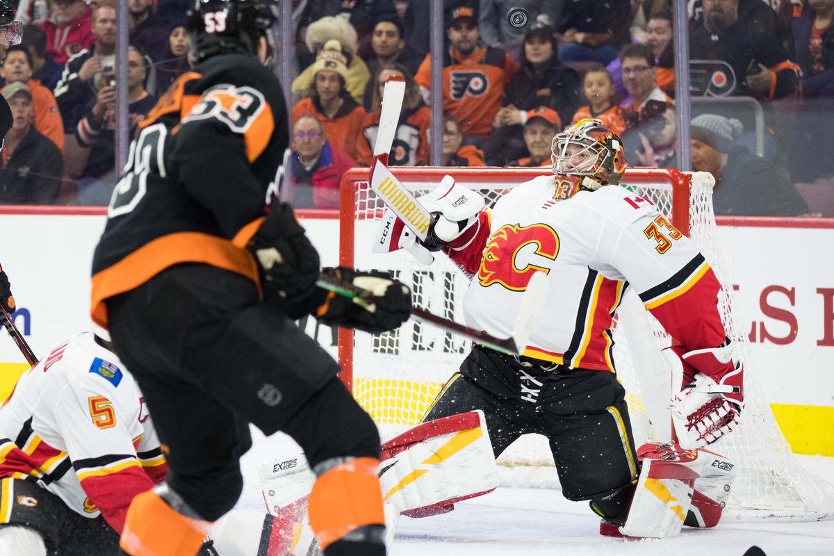 NHL: Calgary Flames at Philadelphia Flyers