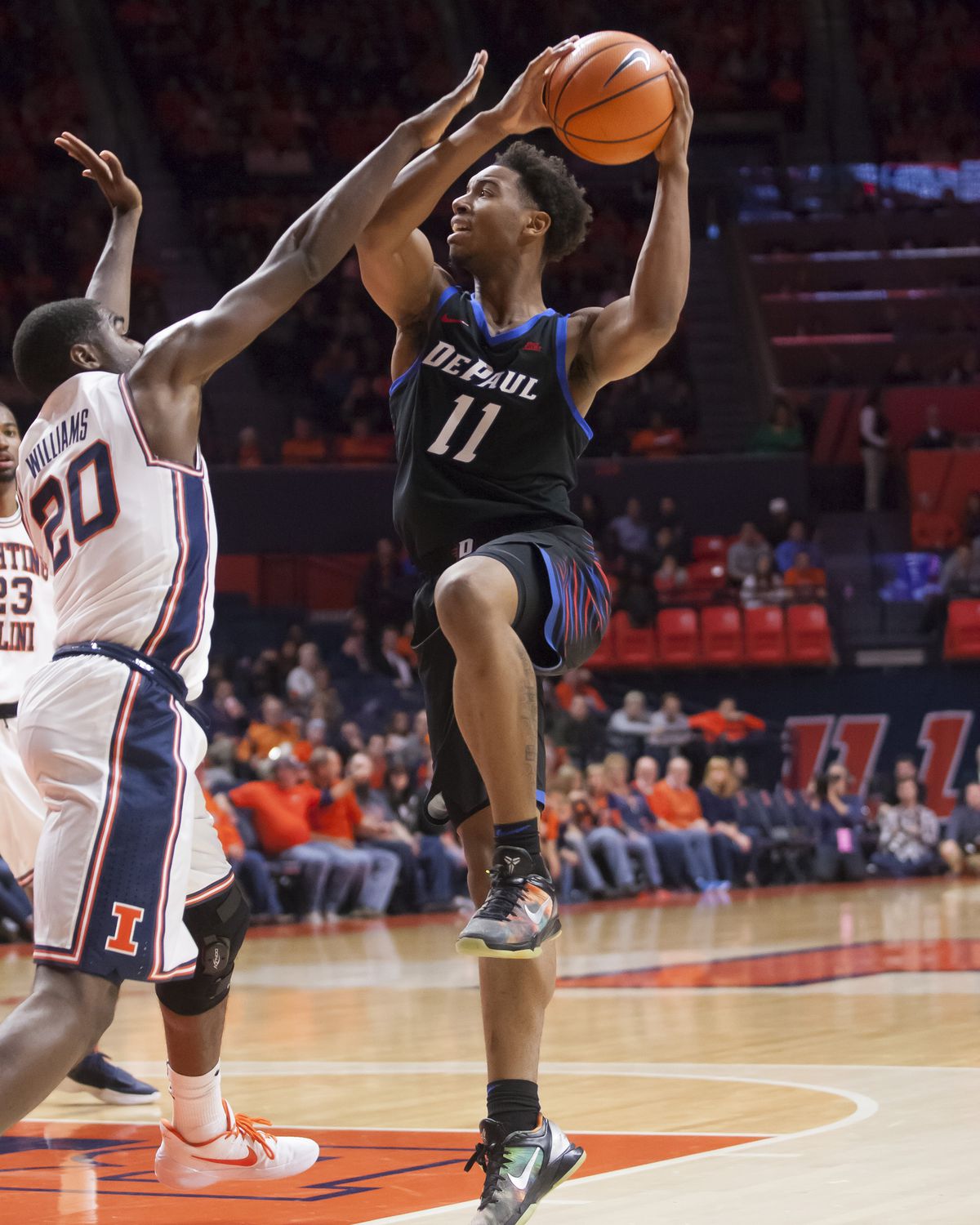 NCAA Basketball: DePaul at Illinois