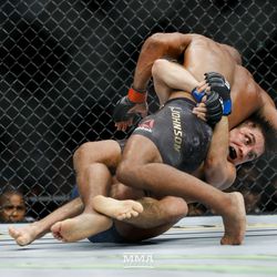 Henry Cejudo battles Demetrious Johnson at UFC 227.