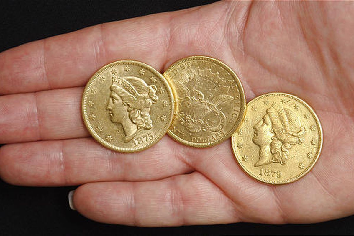 These rare $20 gold coins were traded at a Zions Bank in St. George for face value, but the old coins are worth at least 50 times that.
