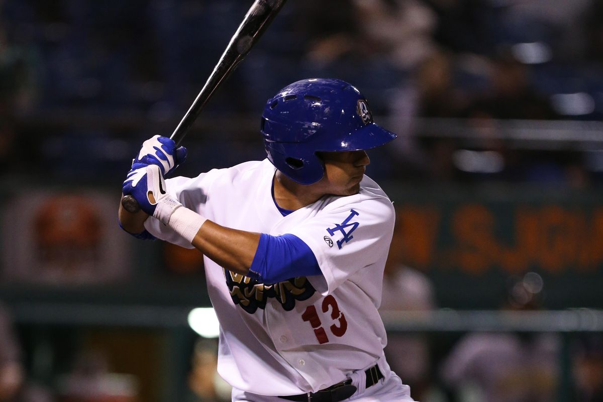 Noel Cuevas, seen here with the Quakes, had the game winning hit for the Lookouts on Tuesday