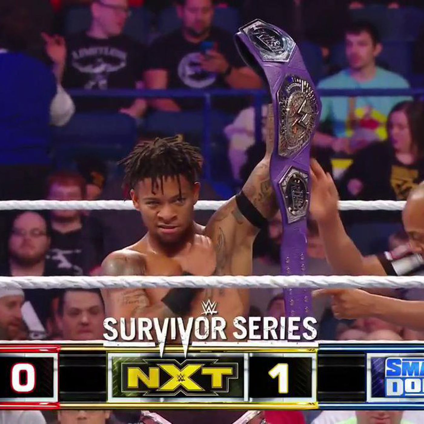 WWE Survivor Series 2019 results: Lio Rush picks up NXT's first win - Cageside Seats