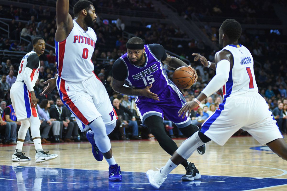 NBA: Sacramento Kings at Detroit Pistons